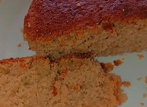 Una foto de Mi primera receta de queque vegano