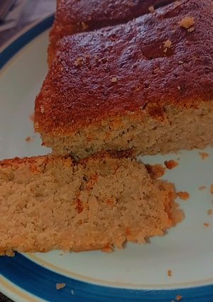 Una foto de Mi primera receta de queque vegano