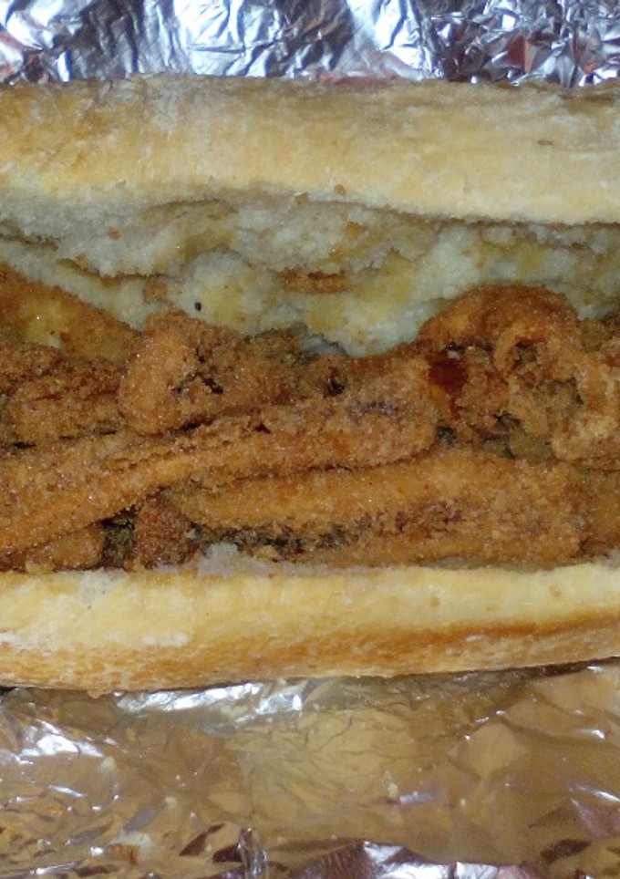 Una foto de Bocata de rabas