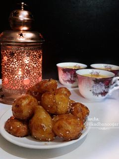 عکسی از دستور لگیمات با شیره خرما🍘