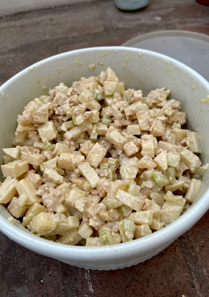 Una foto de Ensalada waldorf