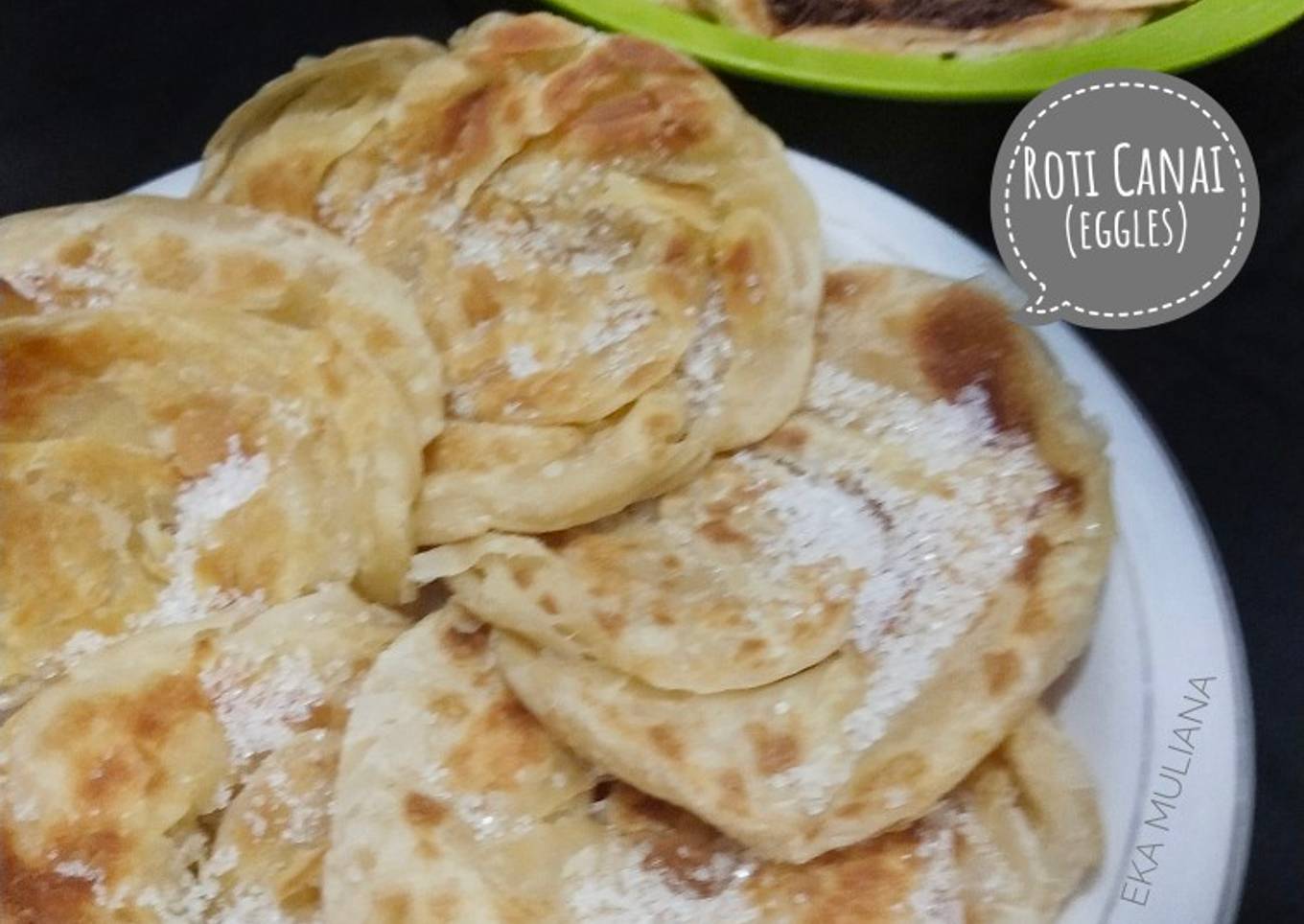 Roti canai (eggles)