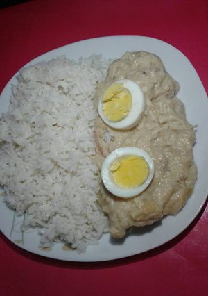 Una foto de Crema campestre de pollo