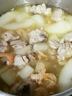 รูปของ ต้มฟักไก่