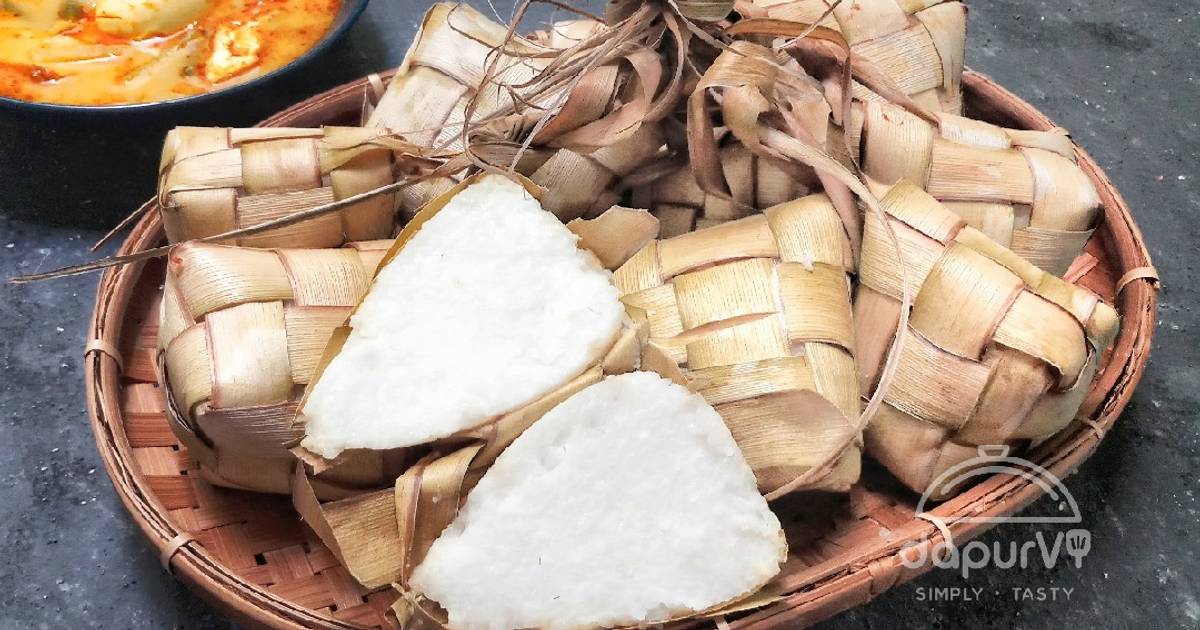 Resep KETUPAT 30 MENIT & TIPS CARA MUDAH MENAKAR BANYAKNYA BERAS Oleh ...