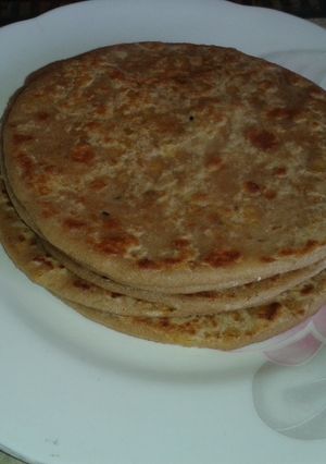 A picture of Paneer paratha.