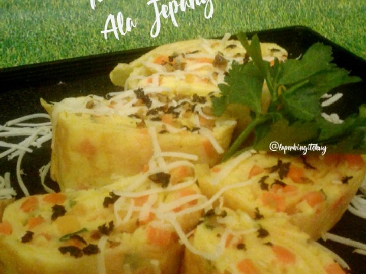 Langkah Mudah untuk Membuat Resep Gyeran Mari Aka Tamagoyaki / Telur Gulung Keju Ala korea atau Jepang yang Menggugah Selera Anti Ribet, Lezat
