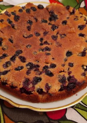 Una foto de Budín de Arándanos