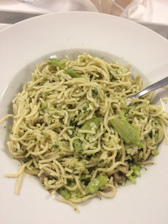 Una foto de Pasta con brócoli y champiñones