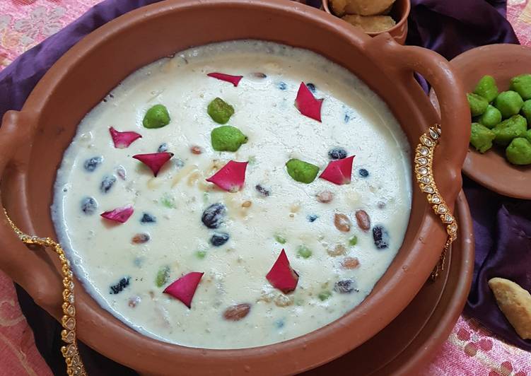 Peas balls Wheat kheer