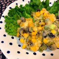 A picture of Beans and Corn Tempura.