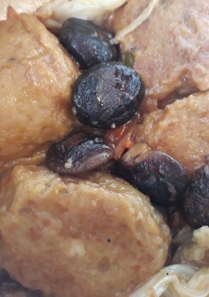 南瓜豆腐獅子頭(素) 的食譜成品照片