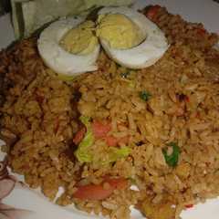 รูปของ Nasi goreng simple