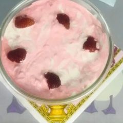 Strawberry Mix Fruit trifle A picture of Strawberry Mix Fruit trifle.