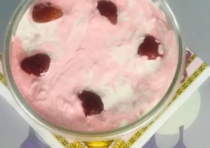 Strawberry Mix Fruit trifle