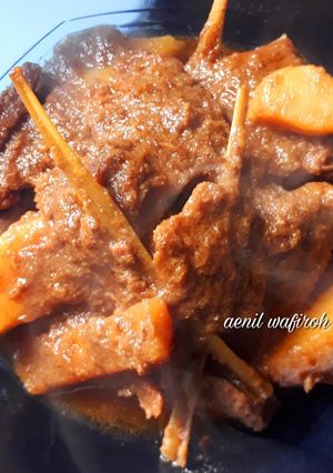 Foto resep Semur daging sapi simple