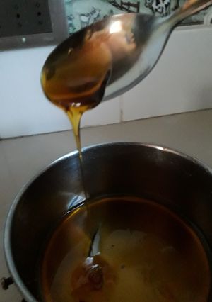 Una foto de Salsa de caramelo casera