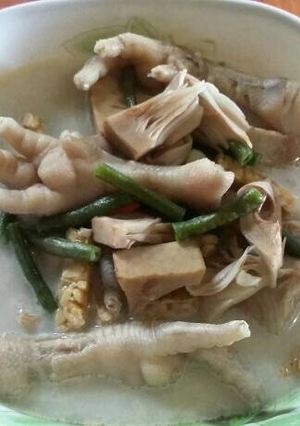 Foto resep Sayur lodeh ceker 🐤sederhana tapi enakk 😊😙