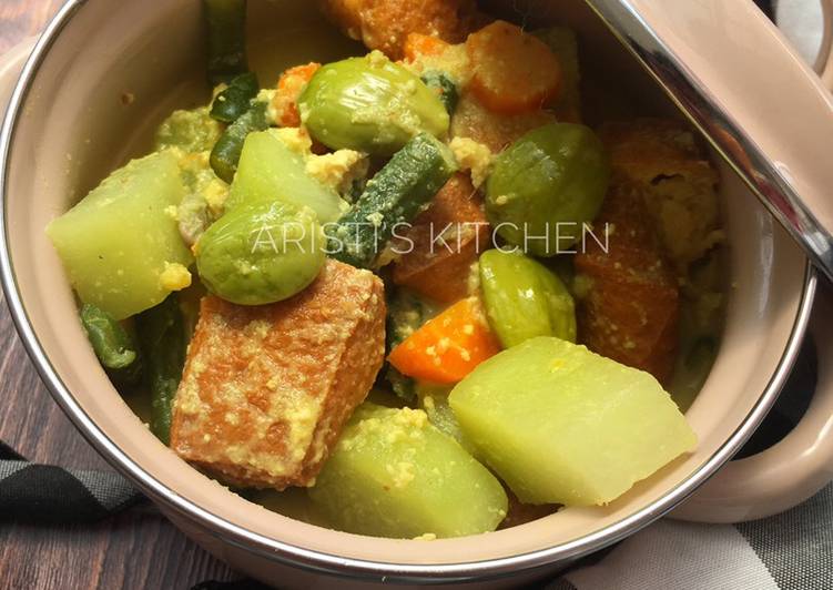 Bahan Menyiapkan Sayur Santan Labu Siam Anti Gagal