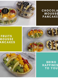Foto resep Fruit Mousse Pancake