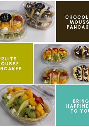 Foto resep Fruit Mousse Pancake