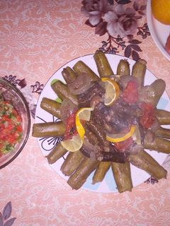 صورة لوصفة ورء عنب وكوسا