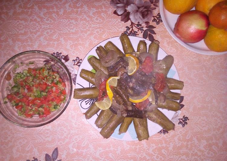 ورء عنب وكوسا