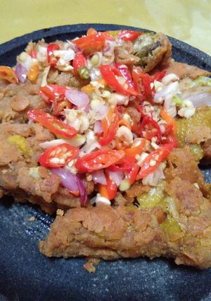 Foto resep Ayam Geprek Kampung Sambal Matah