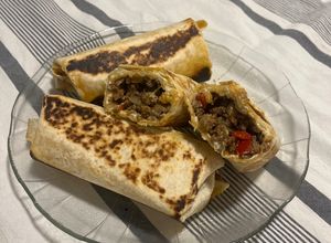 Una foto de Burritos de carne