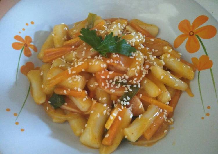 Teokbokki (Kue Beras) Korea