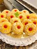 Tortas de naranja “sin glúten” (Gluten-free orange cakes)