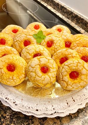Una foto de Tortas de naranja “sin glúten” (Gluten-free orange cakes)