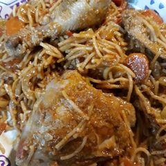 A picture of Stove Top Stewed Chicken and Vegetables.