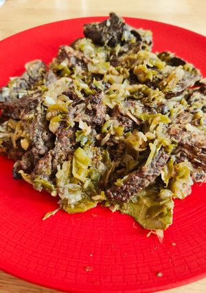 Foto resep Oseng Paru Cabai Hijau