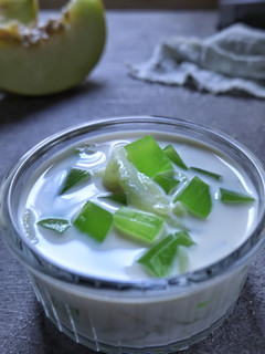 Foto resep Es Melon Jelly