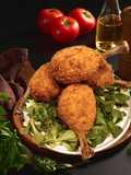 Cosce di Pollo e Patate (Coxinha)