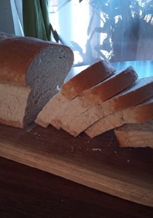 Una foto de Pan de molde casero