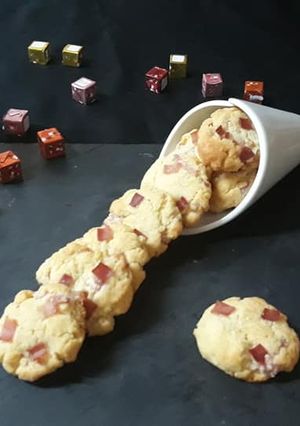 Une photo de COOKIES salé parmesan lardons