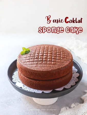 Cara Mudah Menyiapkan Resep  Basic Coklat Sponge Cake yang Bikin Ngiler, Bisa Manjain Lidah