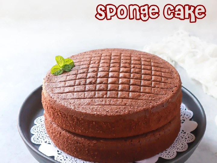 Cara Mudah Menyiapkan Resep  Basic Coklat Sponge Cake yang Bikin Ngiler, Bisa Manjain Lidah
