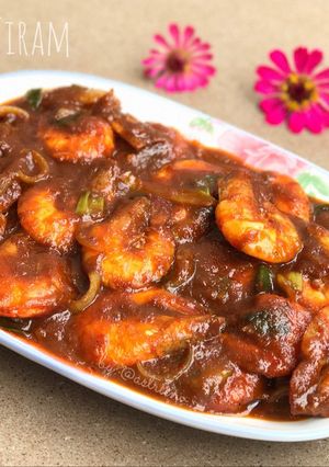 Foto resep Udang Saus Tiram