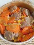 116. Tumis Bakso Wortel Jagung Manis
