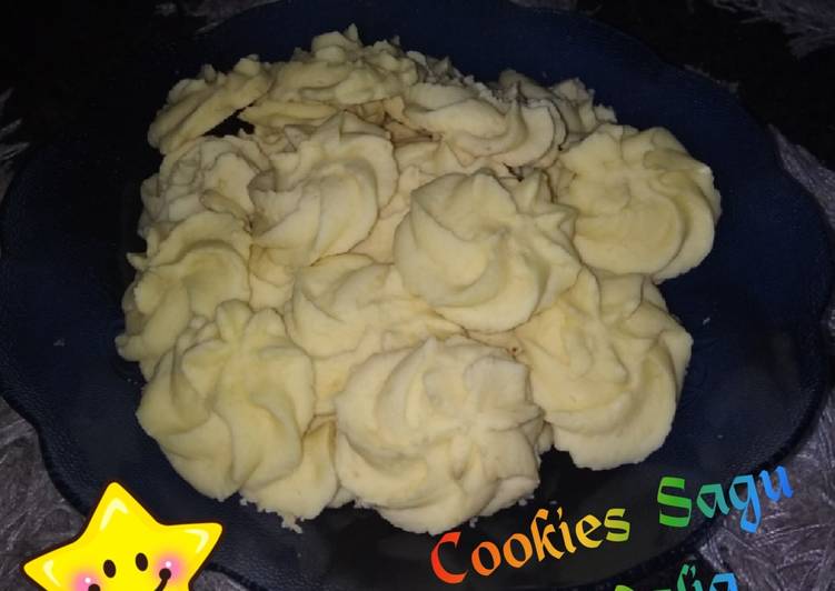 Cookies Sagu Keju Renyah & Lumer 🧀