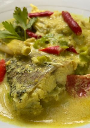 Foto resep Gulai Ikan kakap bumbu kuning