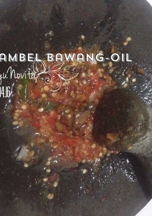 Foto resep Sambel bawang minyak😅
