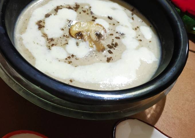 Steps to Prepare Favorite Mushroom Soup