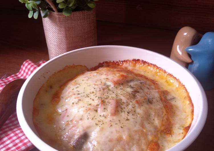 Korean Baked Rice (Nasi Panggang Korea)