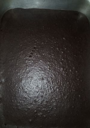 صورة لوصفة كيك بدون بيض او لبن