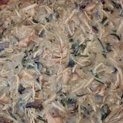 Creamy crock pot chicken A picture of Creamy crock pot chicken.