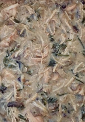 A picture of Creamy crock pot chicken.